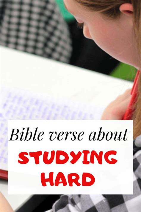 Bible verse about studying hard & preparing for exam success NIV.